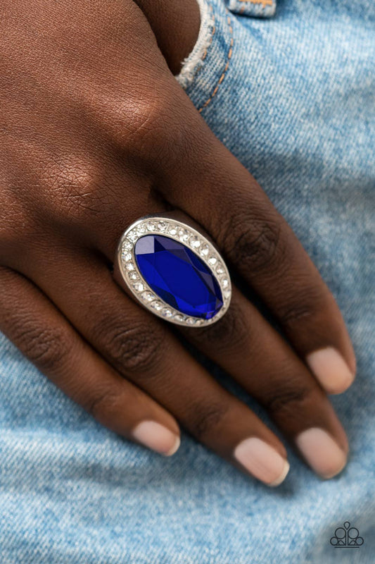 Believe in Bling - Blue Ring 0083