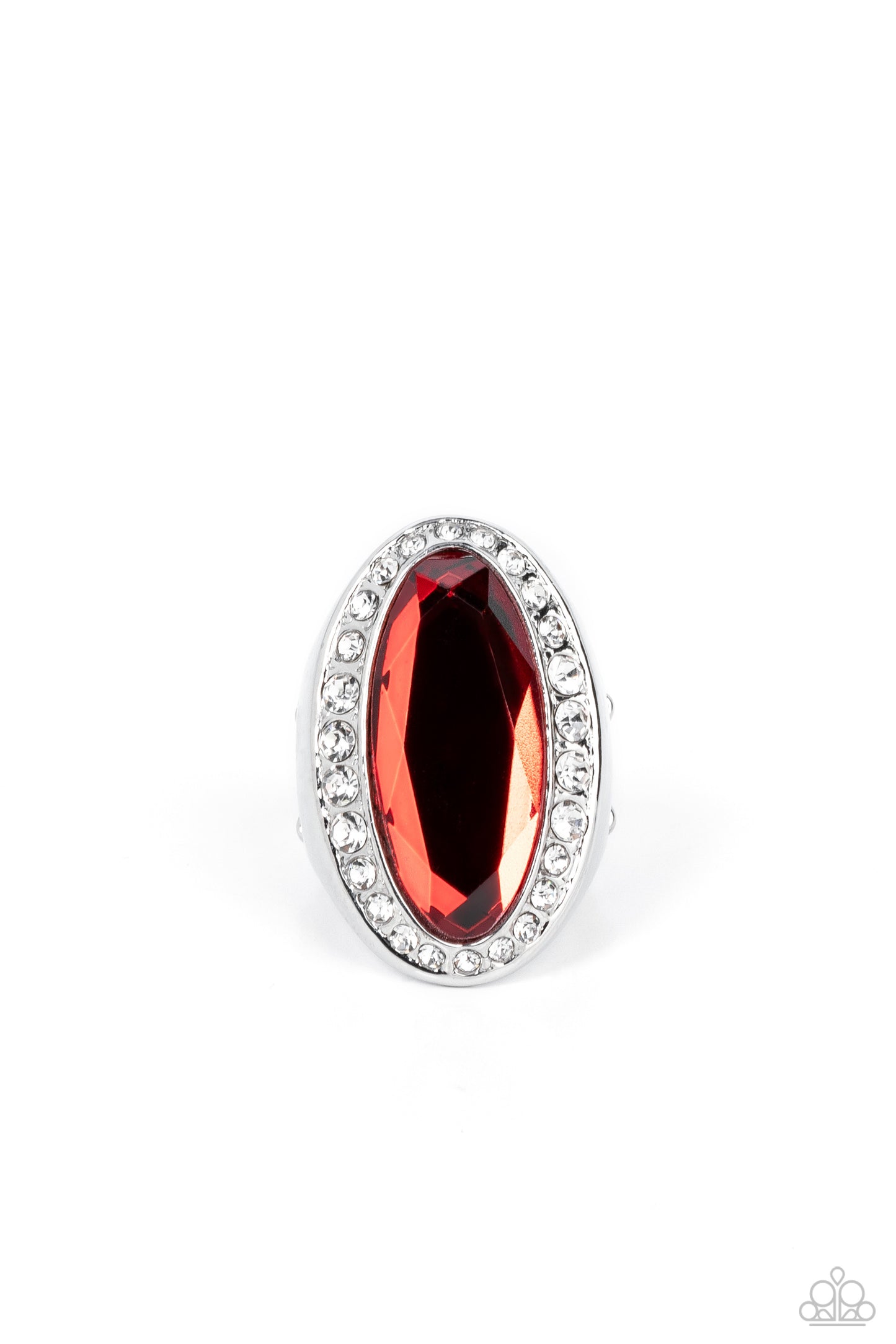 Believe in Bling - Red  Ring 0162