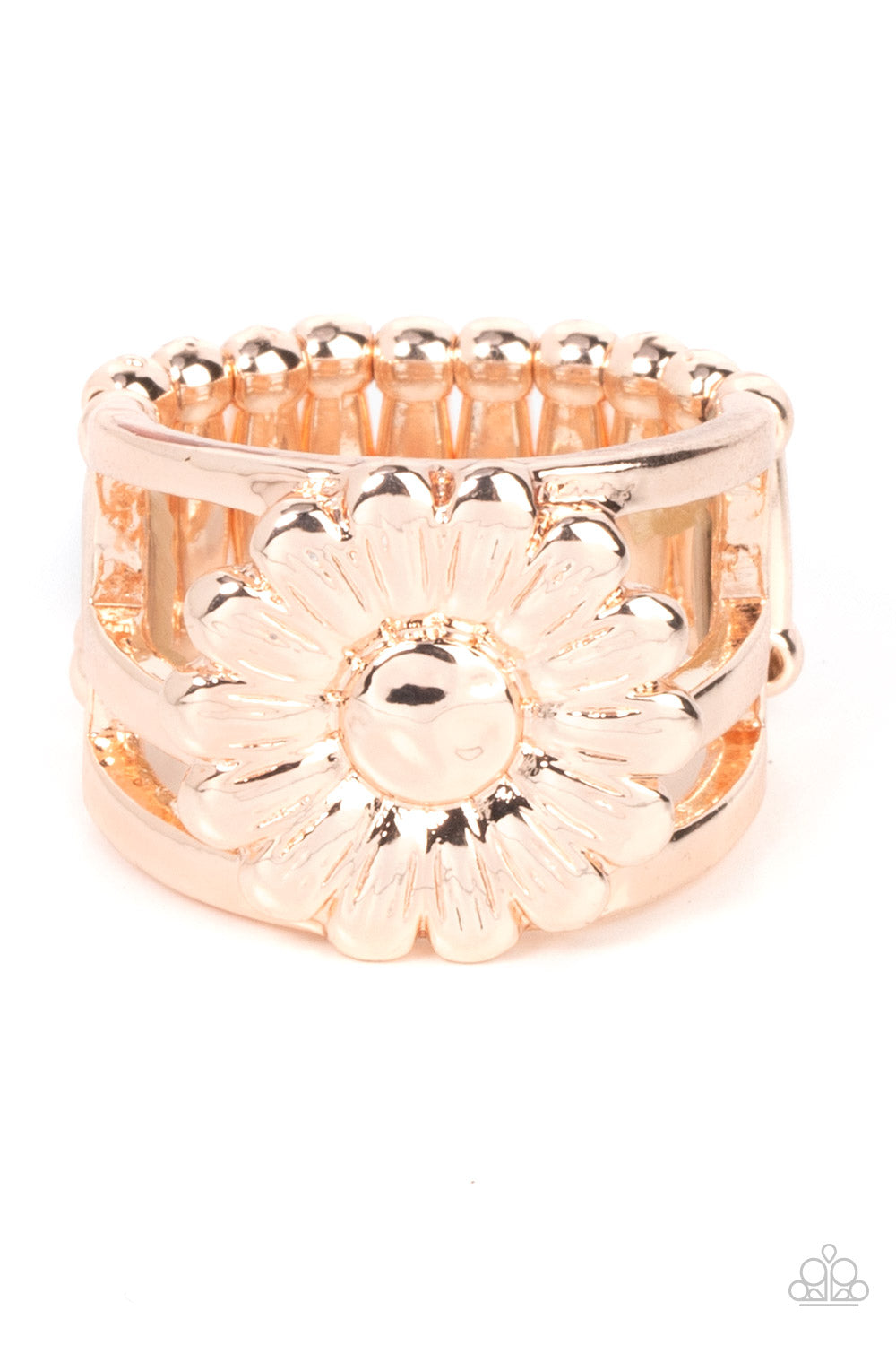 Roadside Daisies - Rose Gold Ring 0140