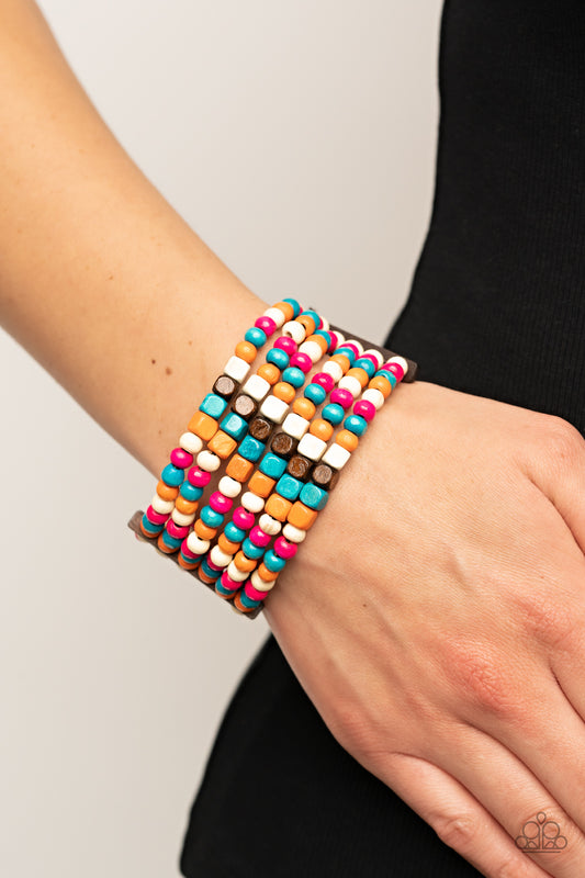 Dive into Maldives - Multi Wood Bracelet