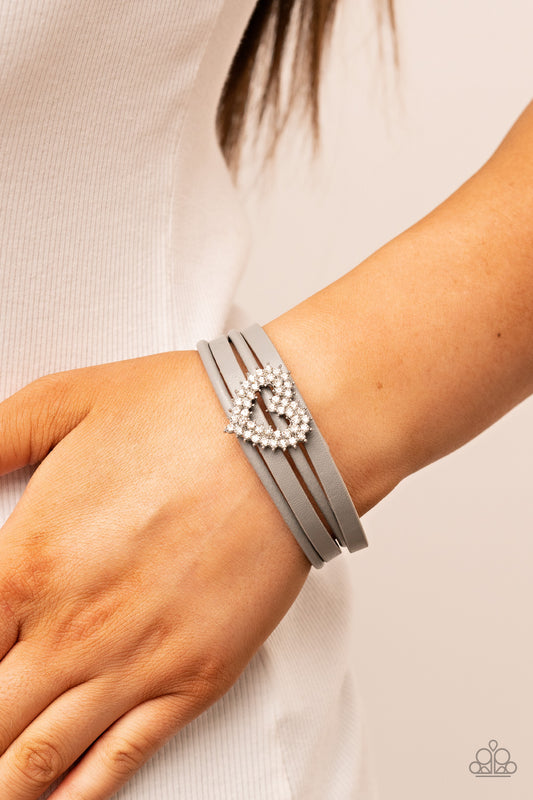 Wildly in Love - Silver Urban Bracelet