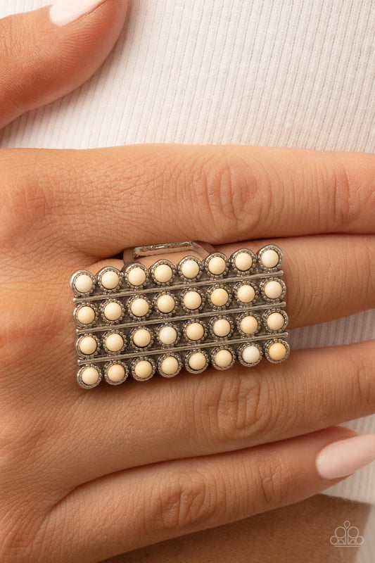 Pack Your SADDLEBAGS - White Ring 0199