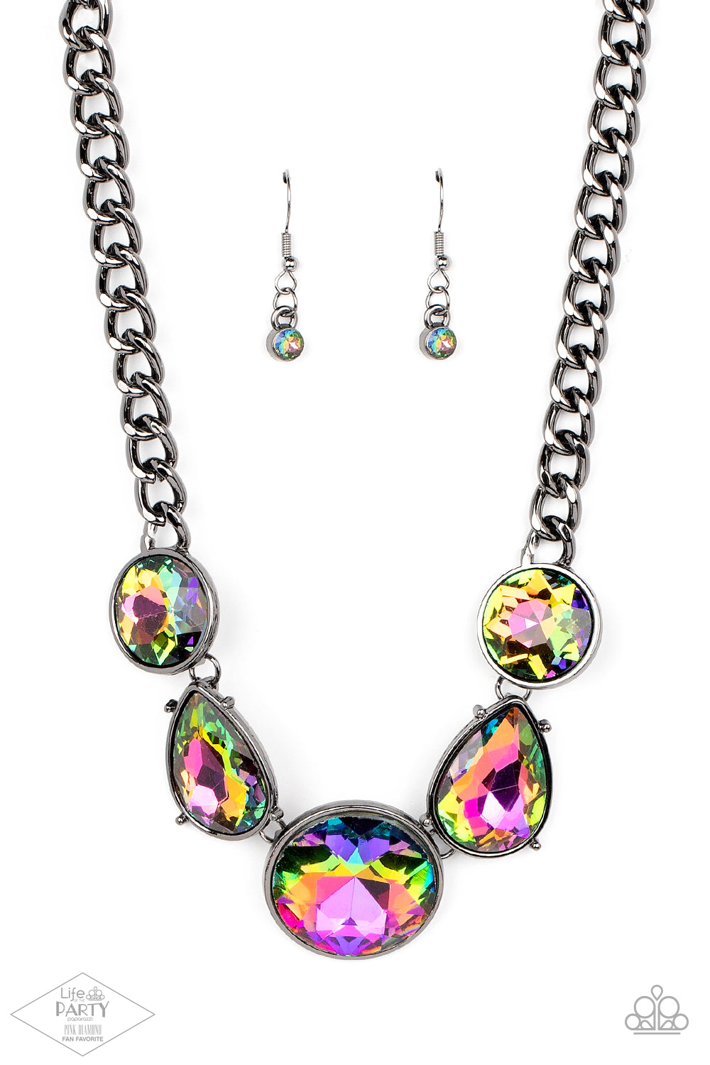 All The Worlds My Stage - Multi Necklace (LOP)