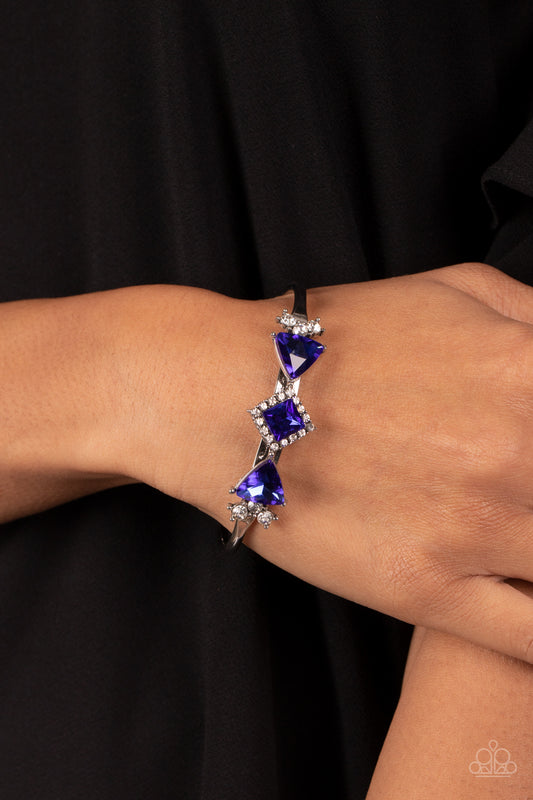 Strategic Sparkle - Blue Bracelet