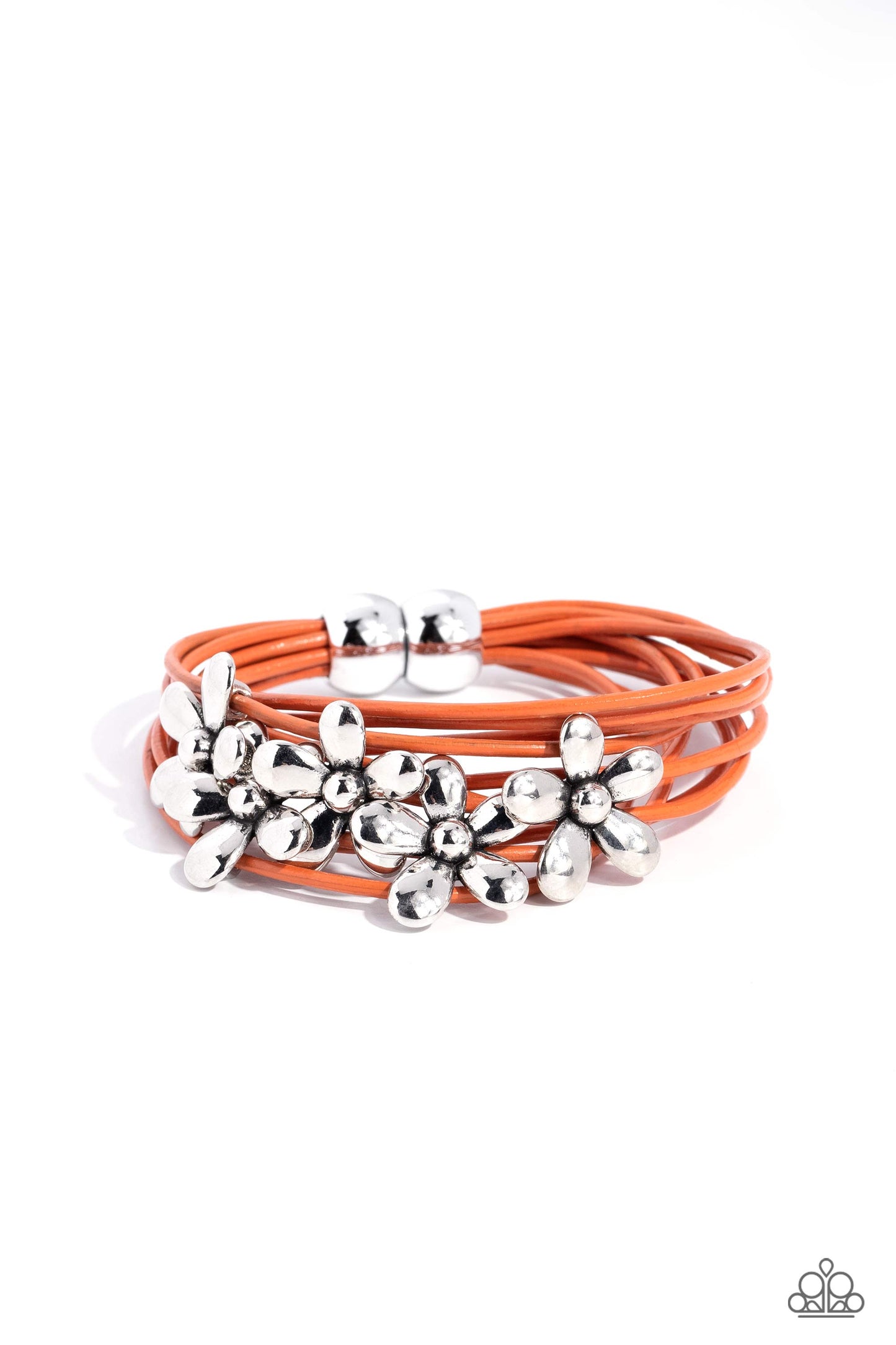 Here Comes the BLOOM - Orange Urban Bracelet