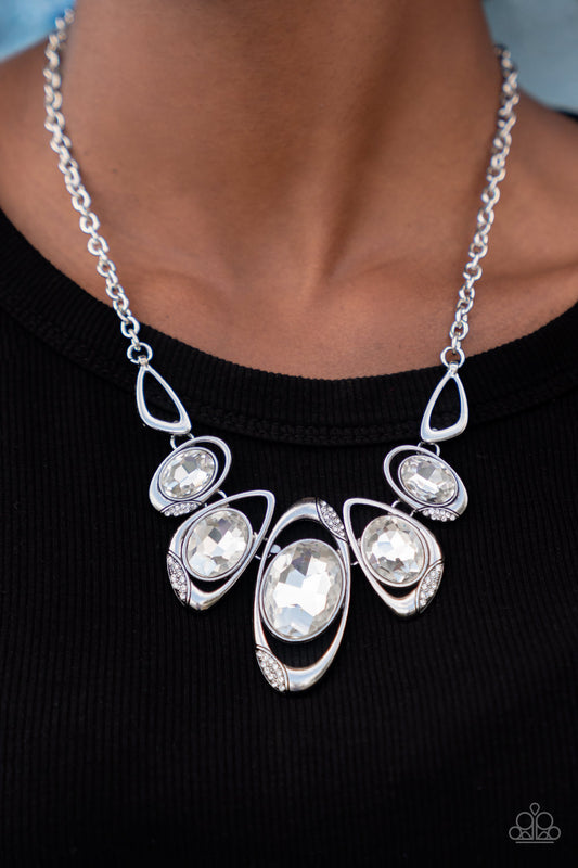Hypnotic Twinkle - White Necklace (LOP)