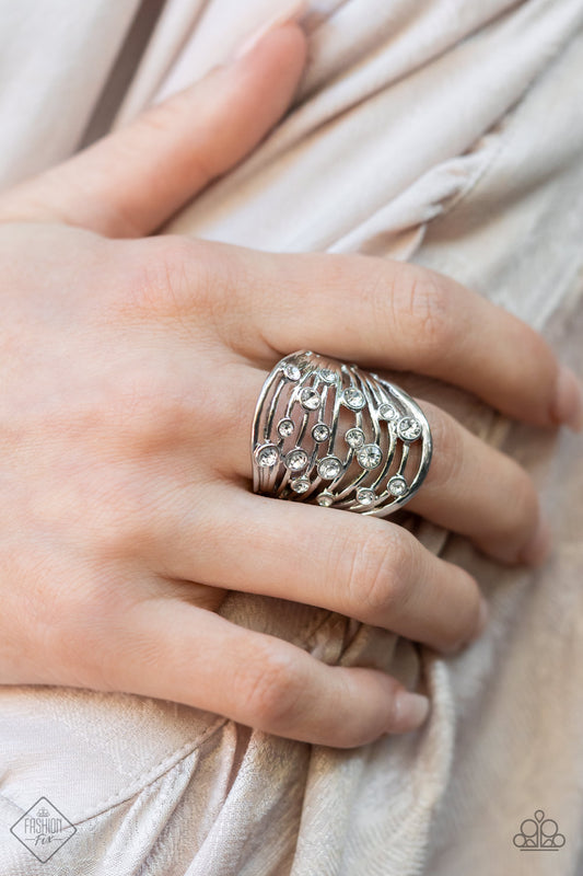Radiantly Rising - White Ring 0151