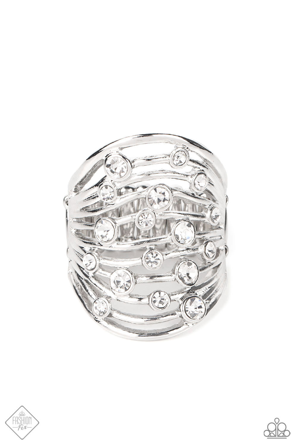 Radiantly Rising - White Ring 0151