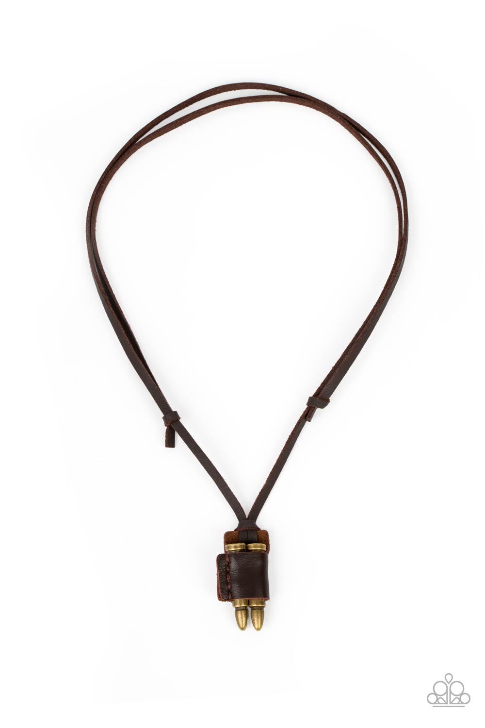 On the Lookout - Brass Urban Necklace