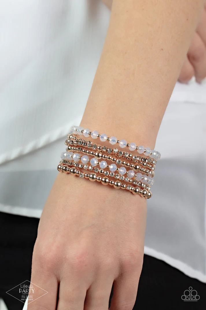 ICE Knowing You - Rose Gold Coil Bracelet (LOP)