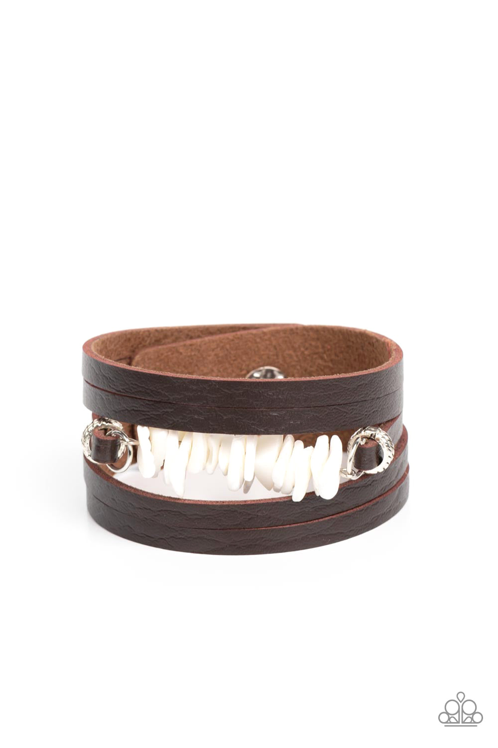Tropical Trek - White Urban Bracelet