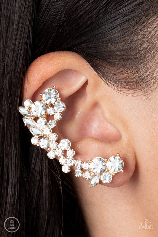 Astronomical Allure - Gold Ear Crawler