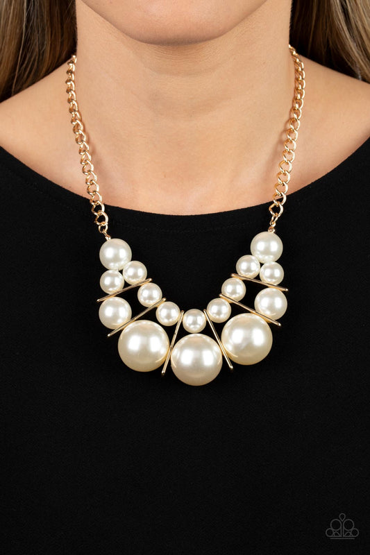 Challenge Accepted - Gold  Necklace