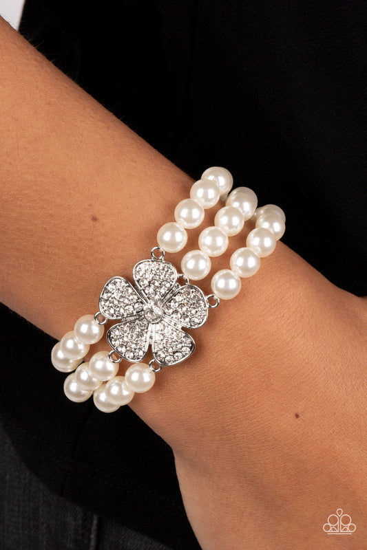 Park Avenue Orchard - White Pearl Bracelet