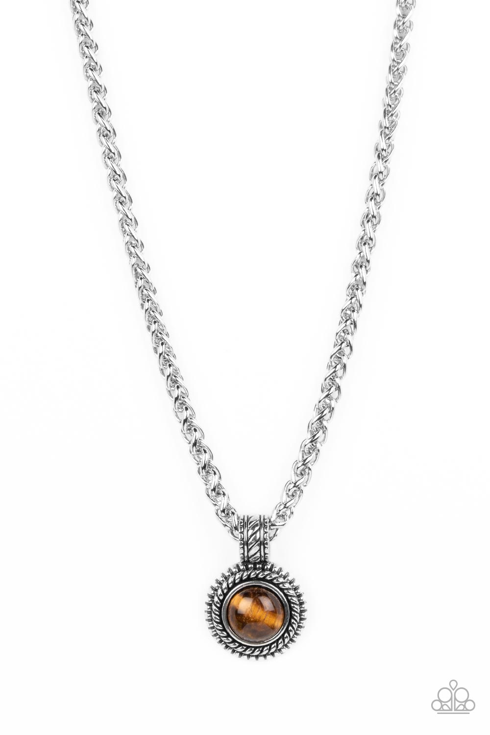 Pendant Dreams - Brown Mens Necklace