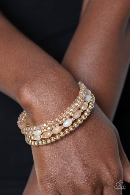 Celestial Chapter - Gold Coil Bracelet