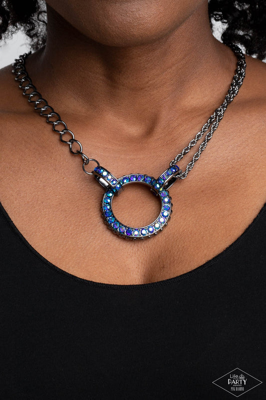 Razzle Dazzle - Blue Necklace (LOP)