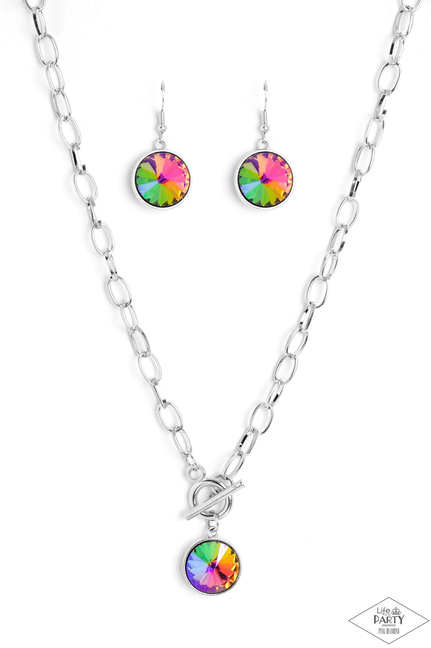 She Sparkles On - Multi Necklace (LOP)