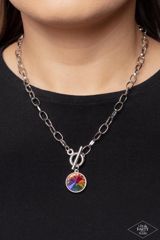 She Sparkles On - Multi Necklace (LOP)