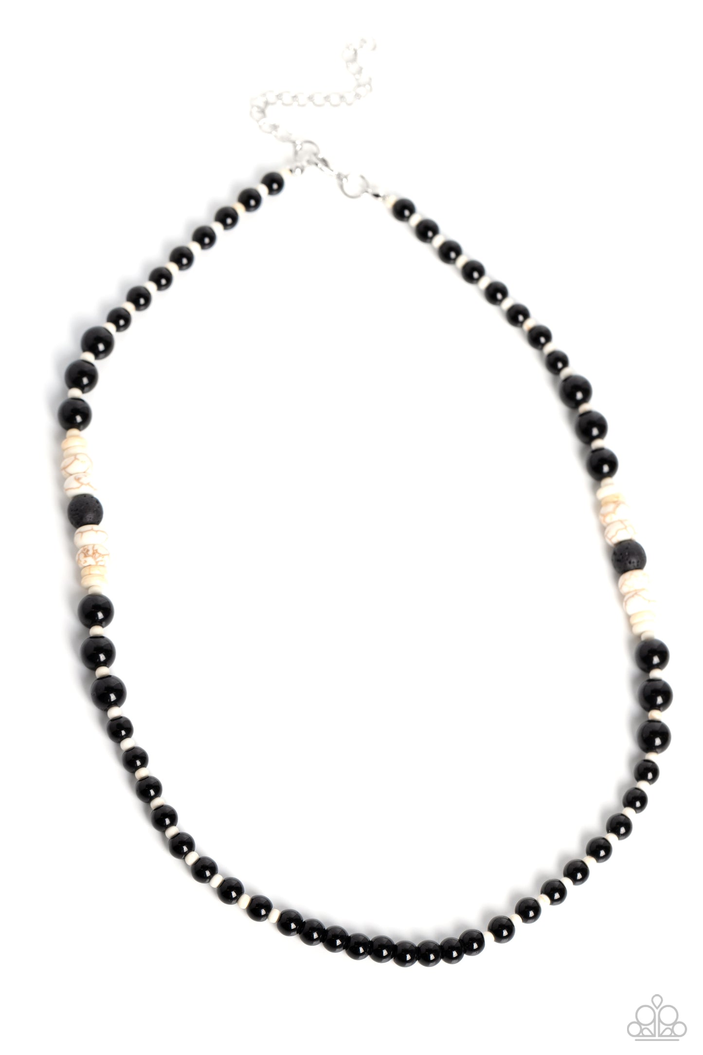 Legendary Lava - White Urban Necklace