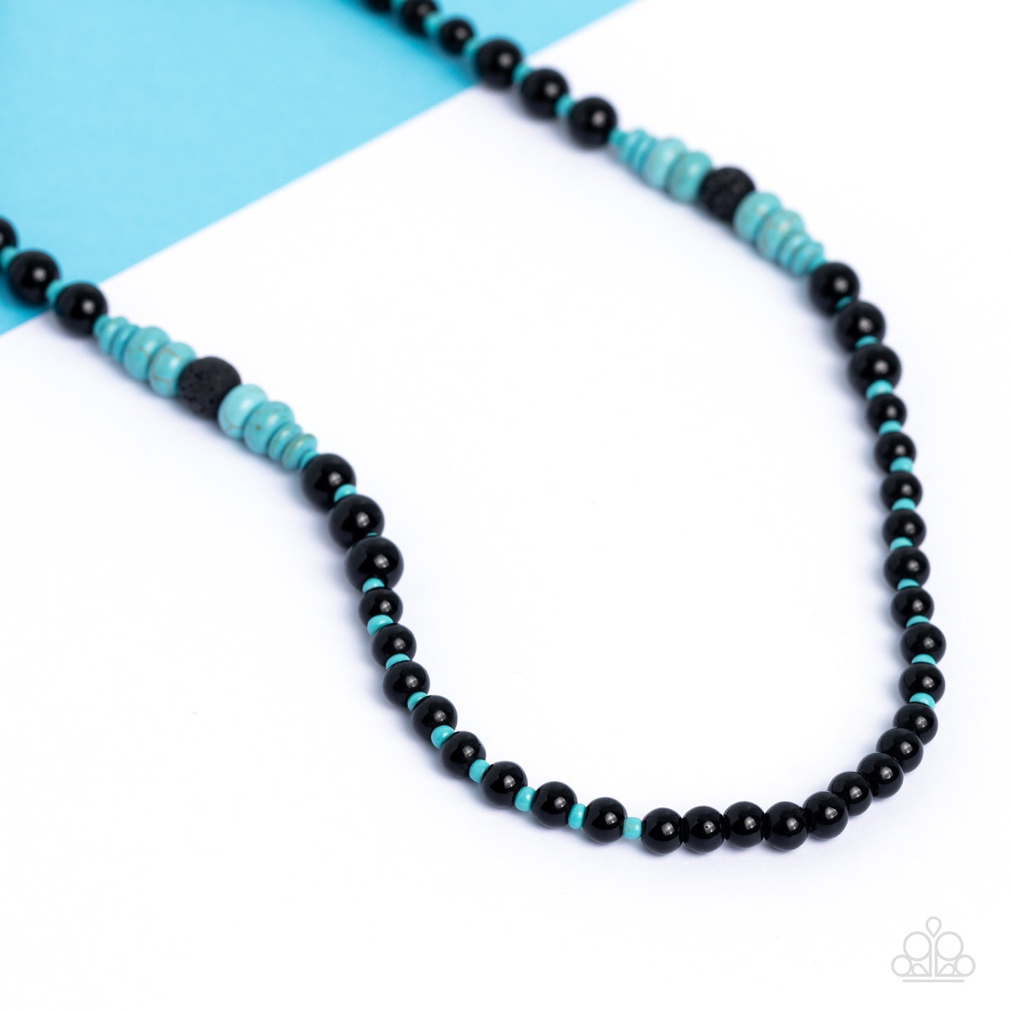 Legendary Lava - Blue Urban Necklace