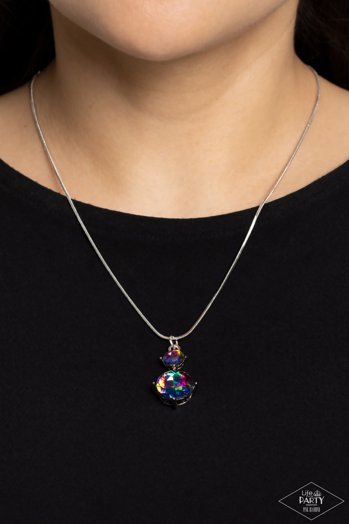 Top Dollar Diva - Multi Necklace (LOP)