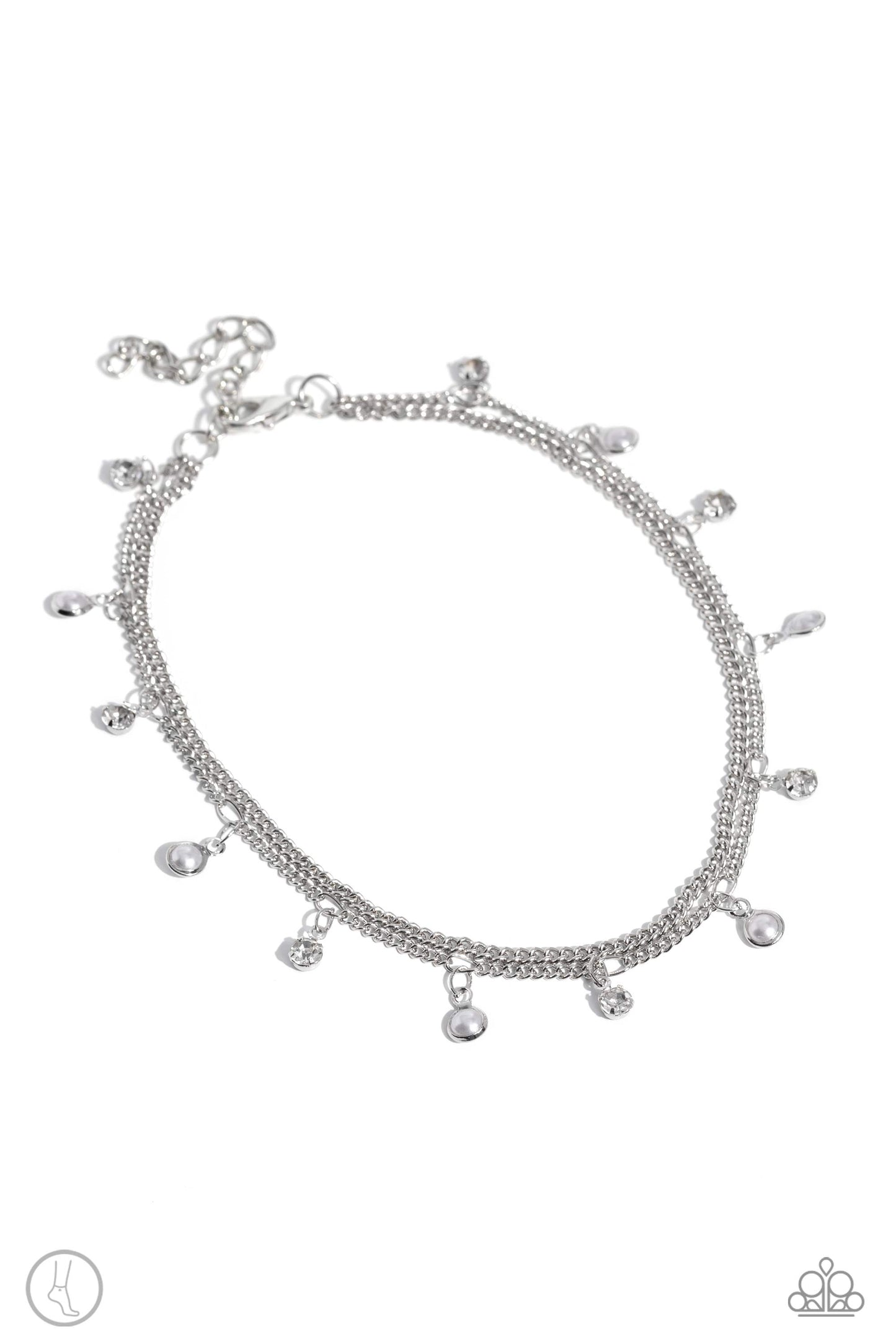 WATER You Waiting For? - White Anklet
