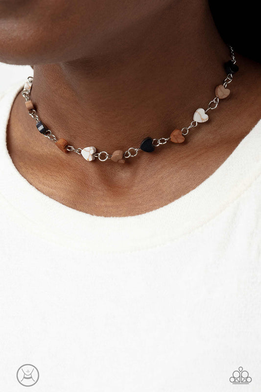 Wild at Heart - Black Choker Necklace