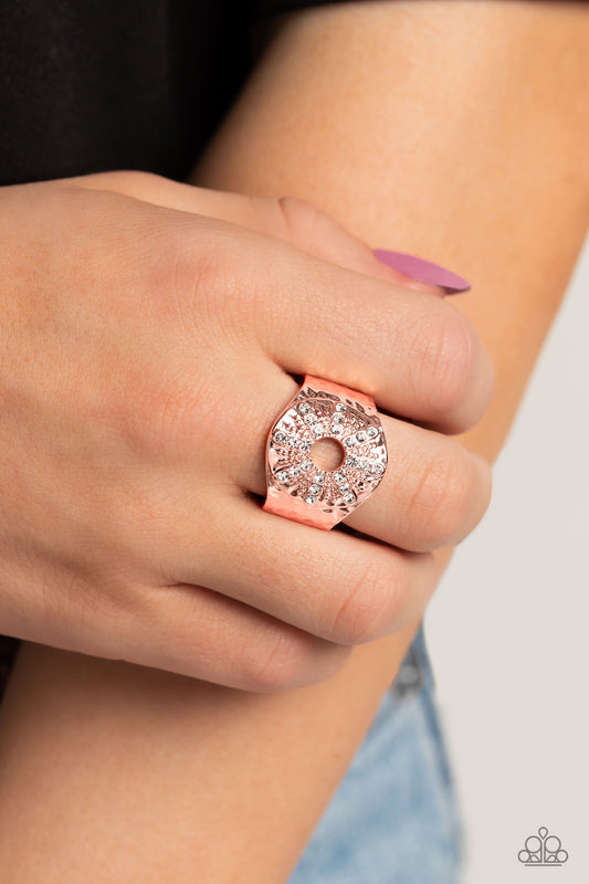 Stylish Sunbeams - Copper Ring 0160