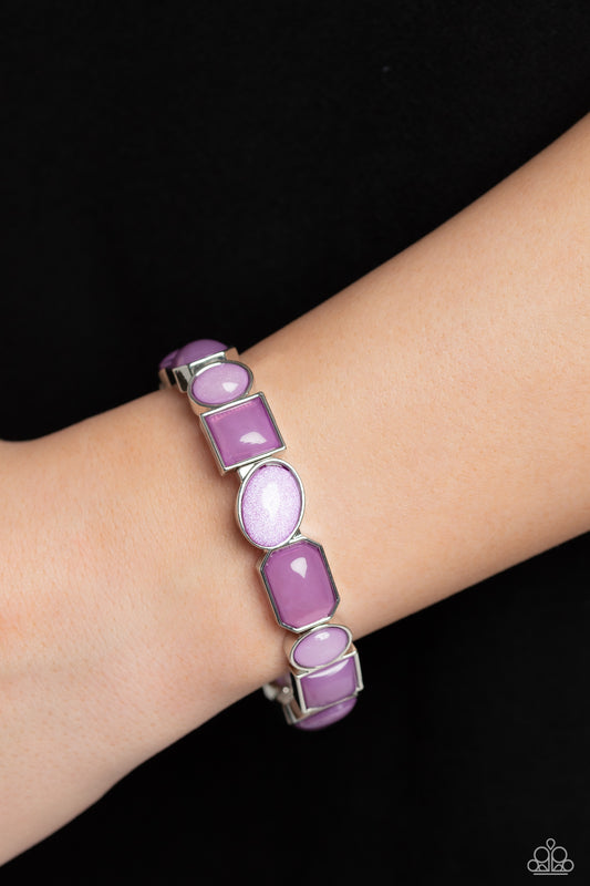 Giving Geometrics - Purple Bracelet