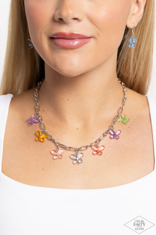 Butterfly Balance - Multi Necklace (LOP)