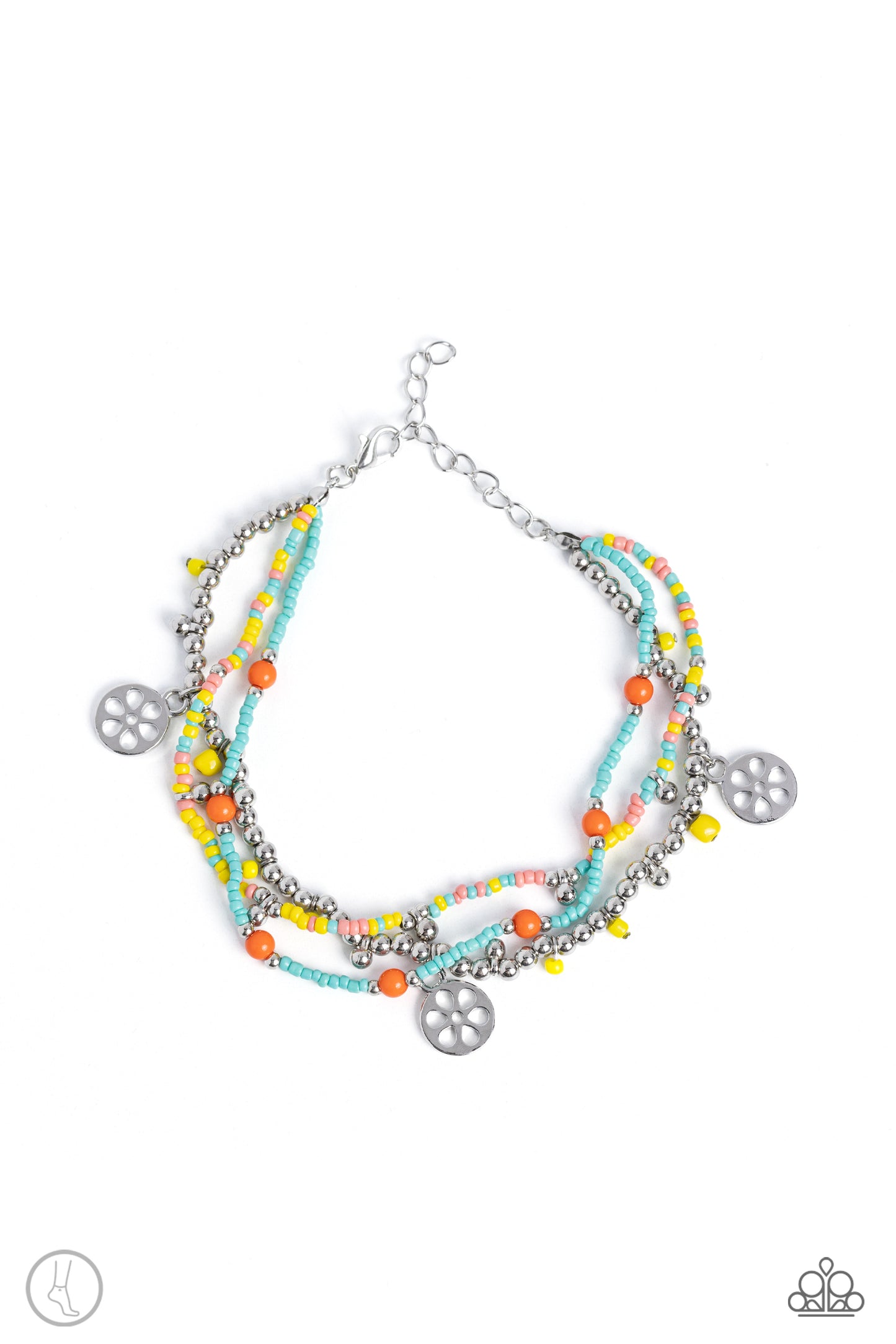 Surfing Safari - Blue Anklet