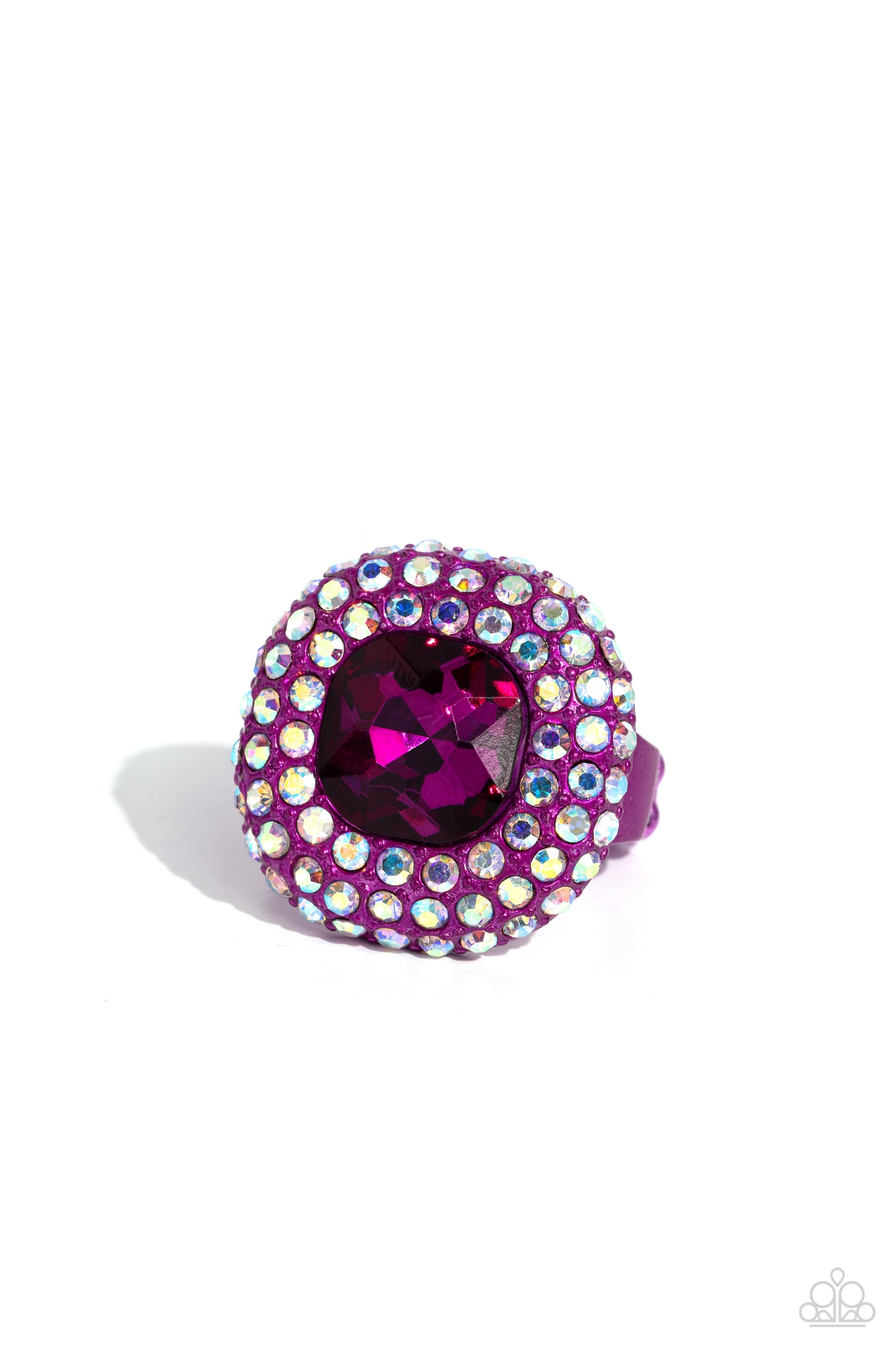 Glistening Grit - Pink Ring 0044