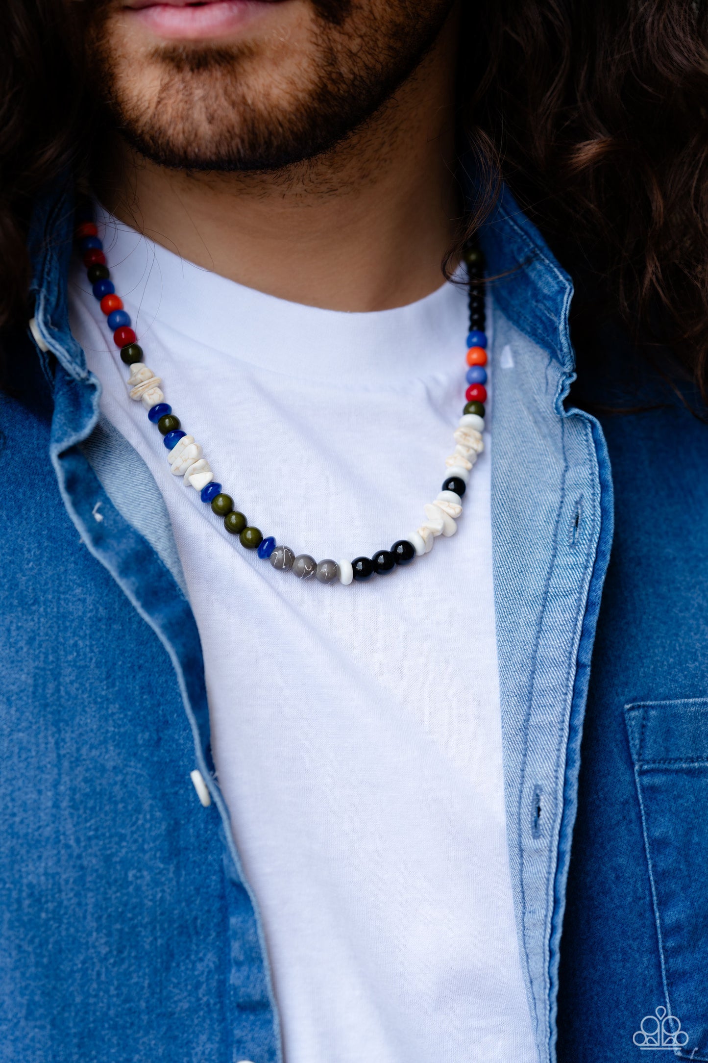 "Convention Exclusive" Beaded Bravery - Multi Urban Necklace
