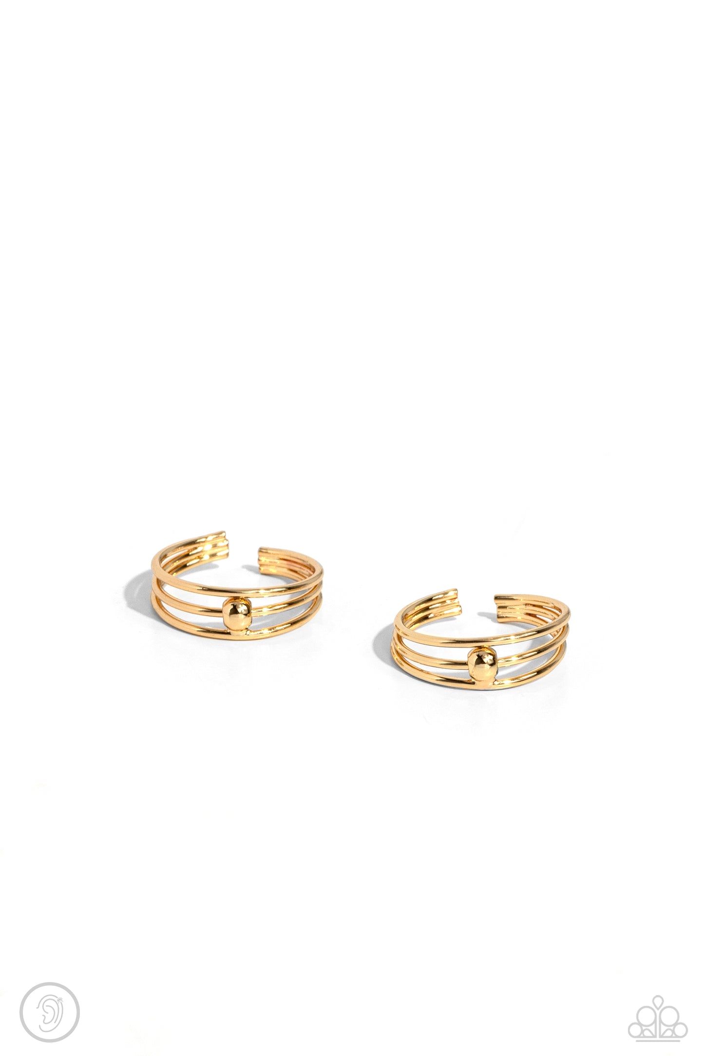 Stud Story - Gold Ear Cuff