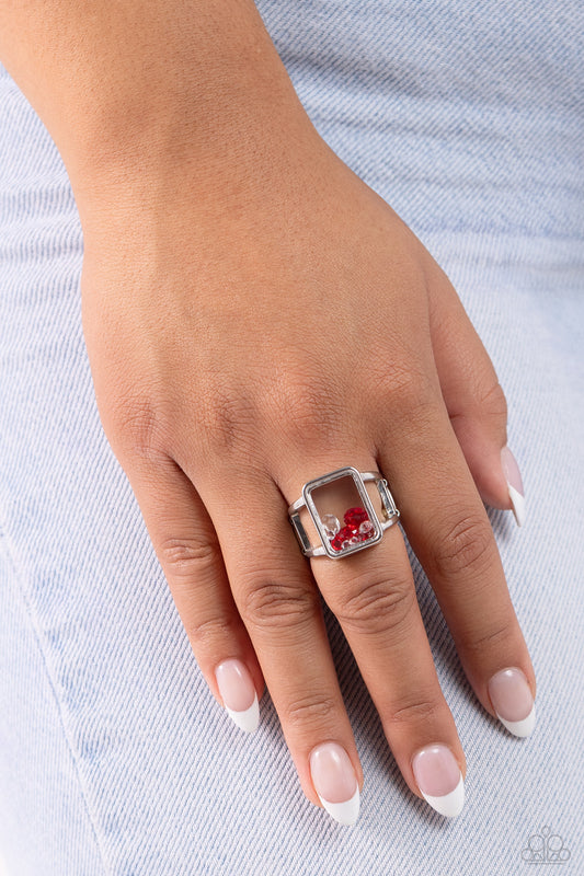 Encased Envy - Red Ring 0119