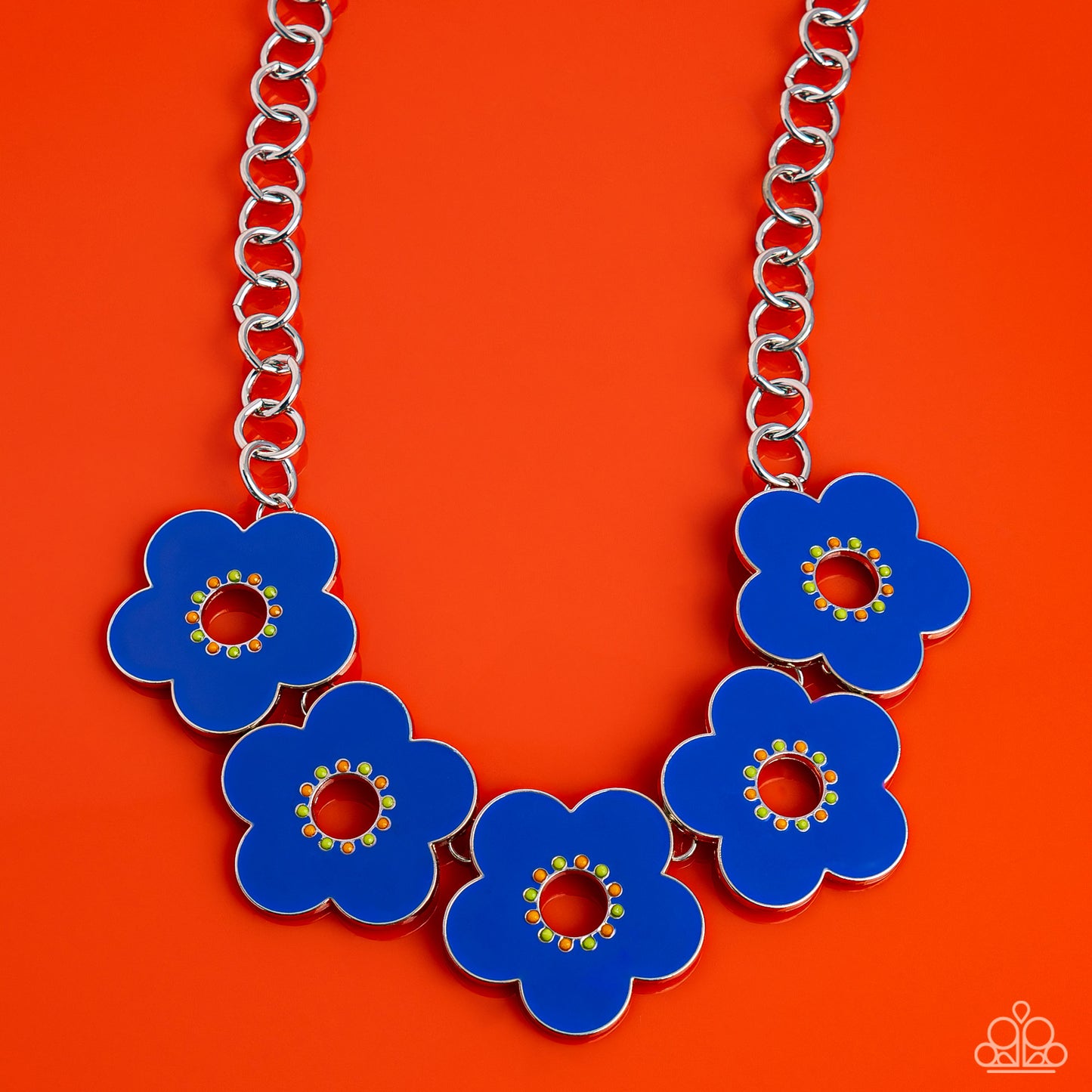 Cartoon Couture - Blue Necklace