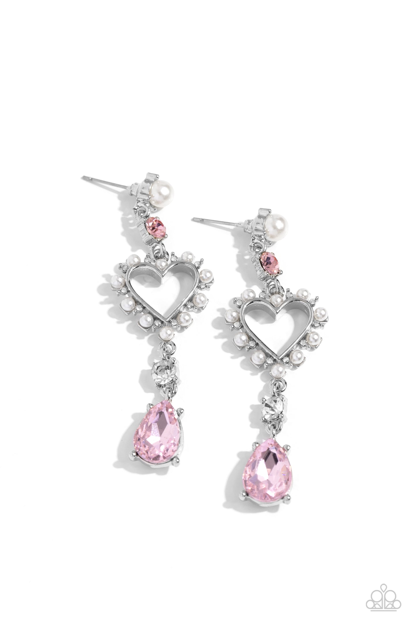 Lovers Lure - Pink Earring (Valentines)