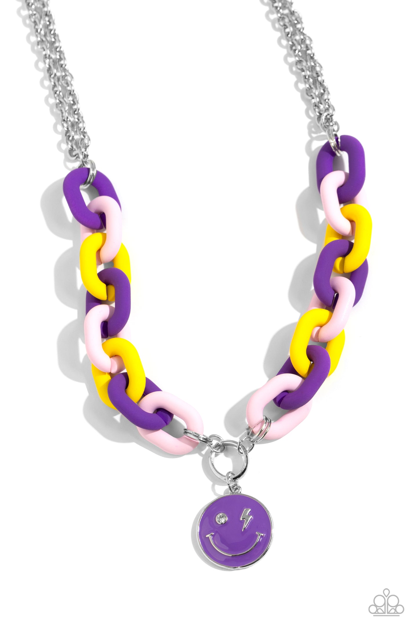 Speed SMILE - Purple Necklace & Bracelet