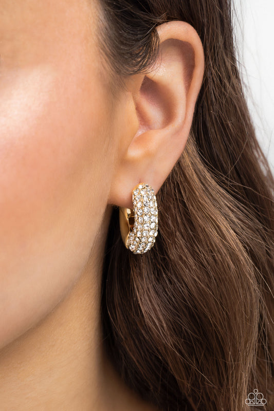 Combustible Confidence - Gold Hoop Earring