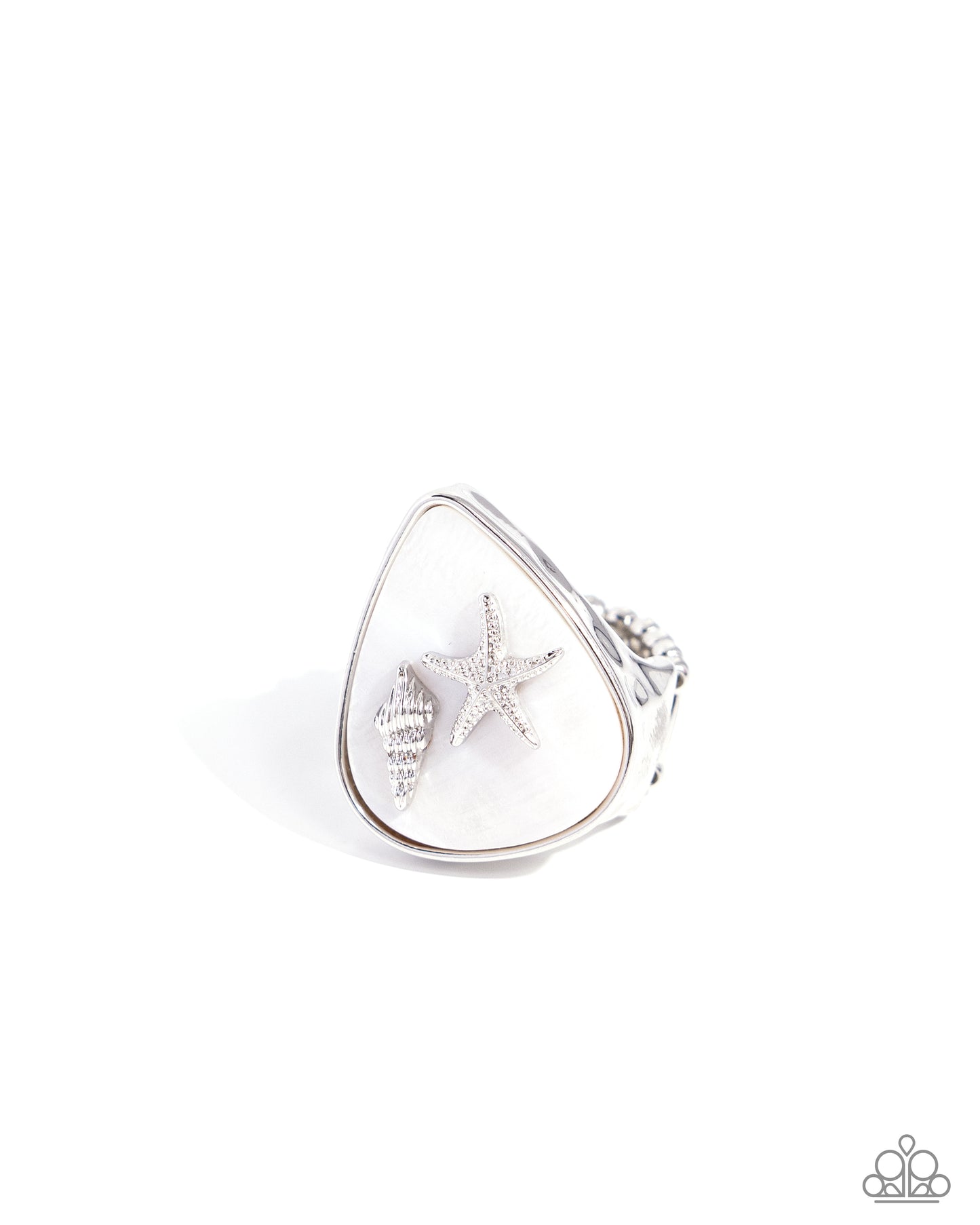 Seaside Serendipity - White Ring 0205