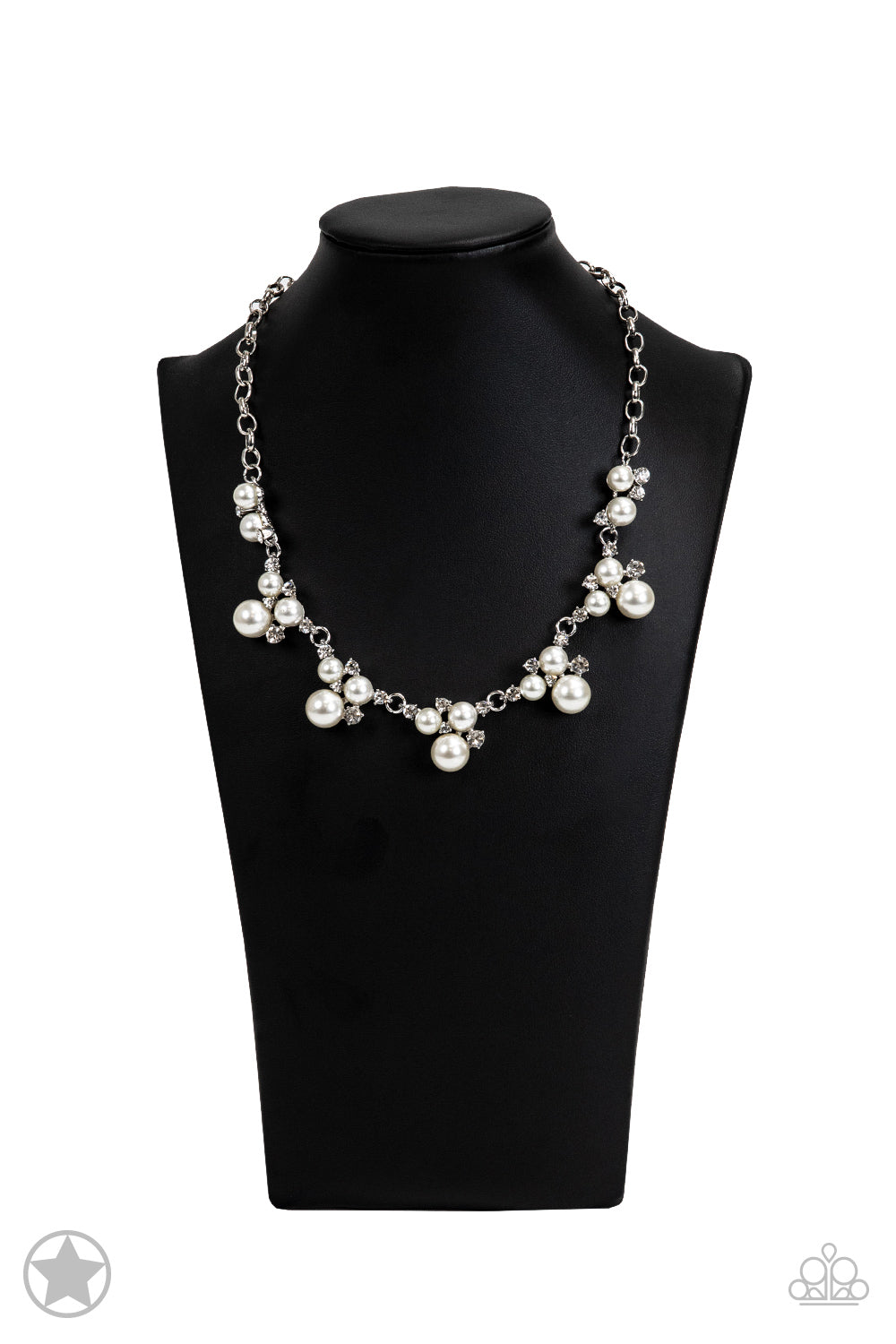Toast To Perfection - White Blockbuster Necklace